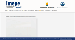 Desktop Screenshot of imepe-alcorcon.com